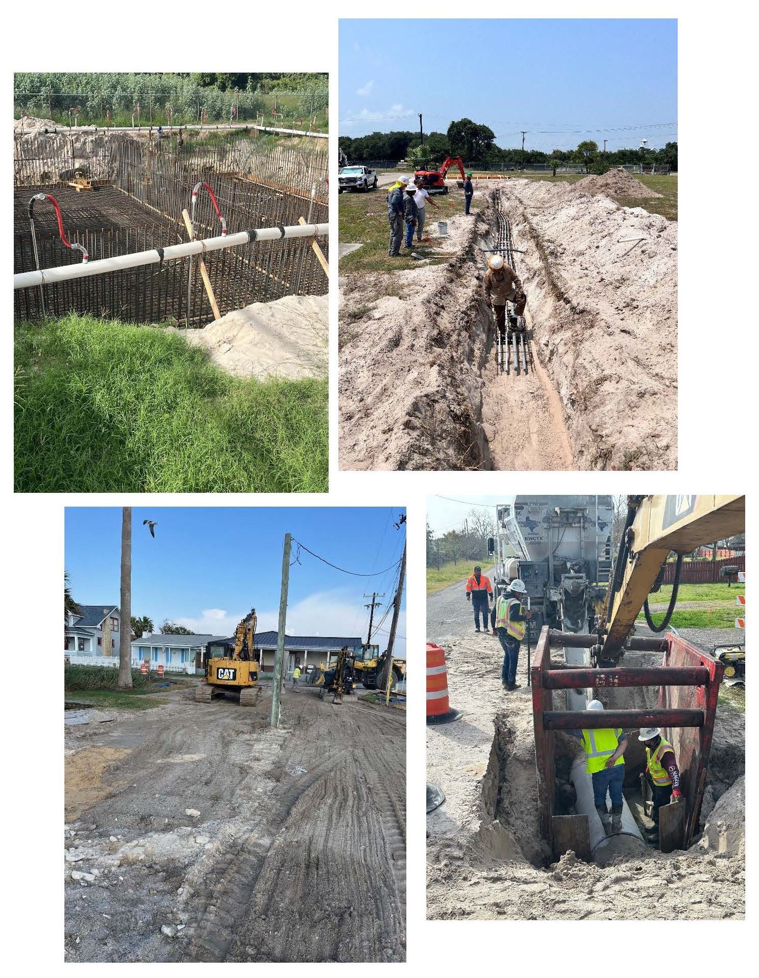 Collage of Construction